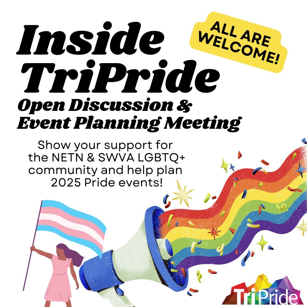 Inside TriPride: Community Discussion and Event Planning (formerly Planning Committee meeting)