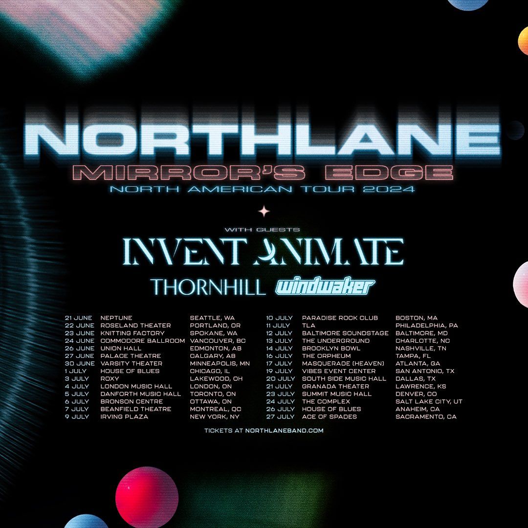 Northlane with Invent Animate