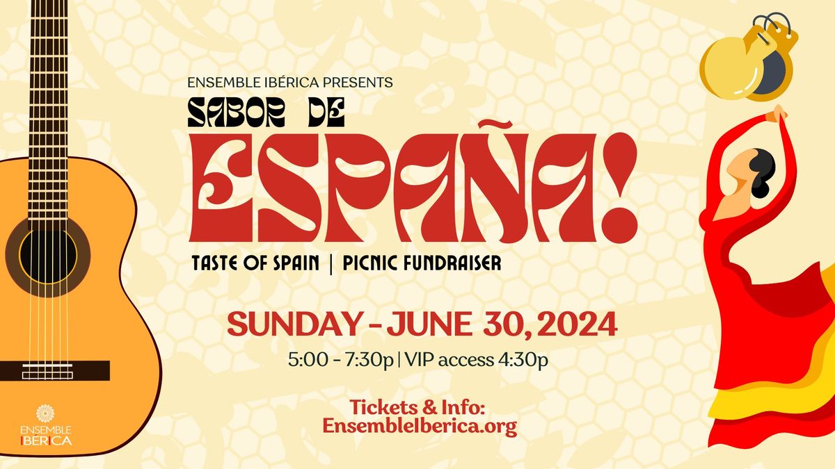 Sabor de Espana (Taste of Spain) Picnic Fundraiser