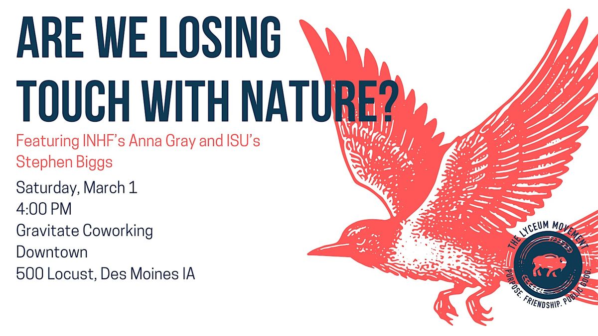 Are We Losing Touch with Nature?