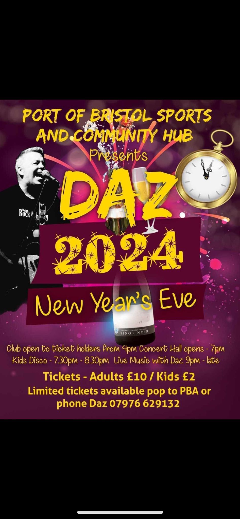 NYE party at The POB with Daz