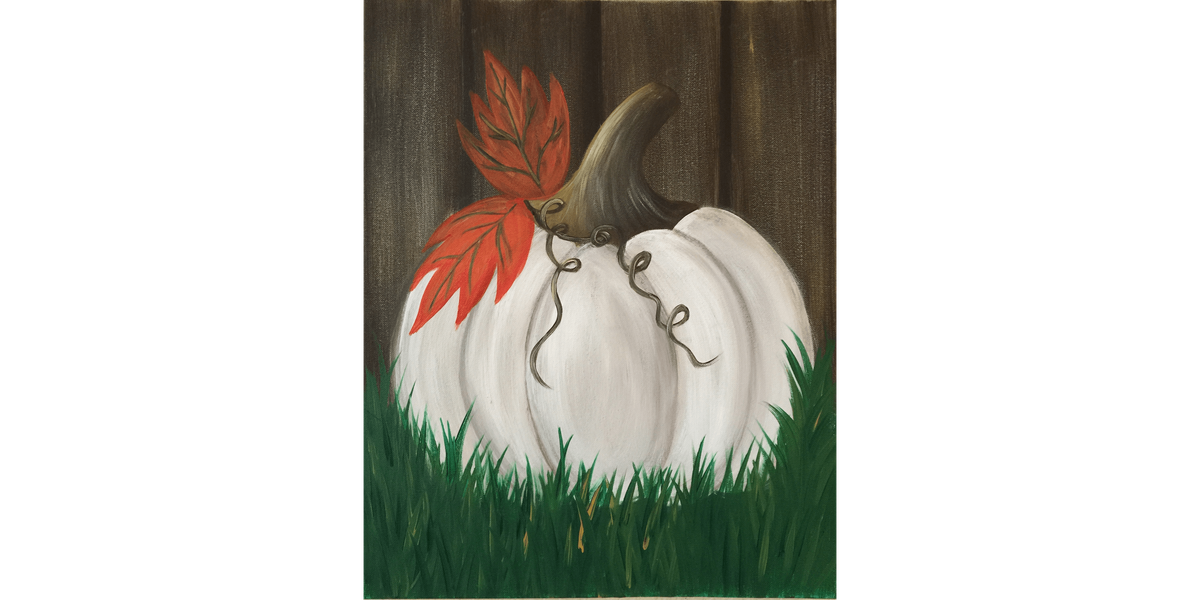 Ghost Pumpkin - Paint and Sip in Tyler | Classpop!\u2122
