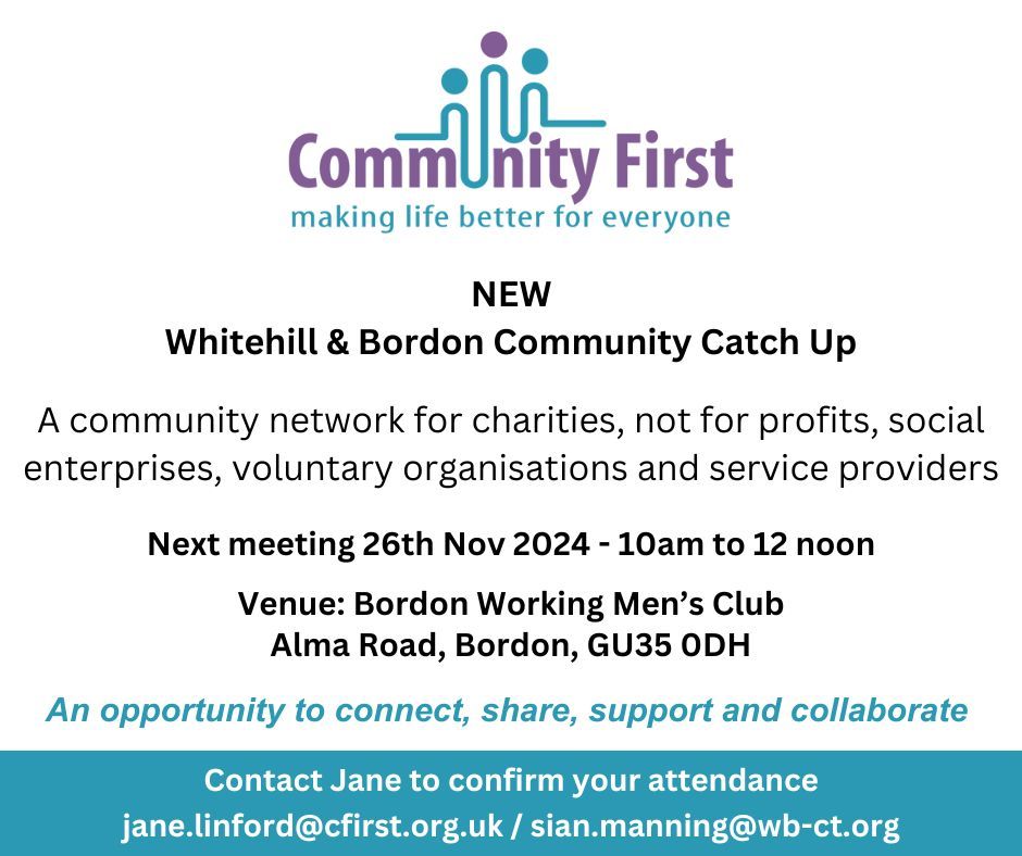 Whitehill & Bordon Community Catch Up