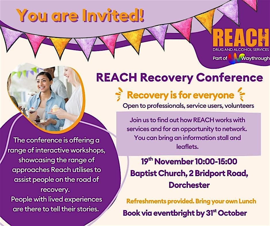 Reach Recovery Conference - Recovery is for everyone