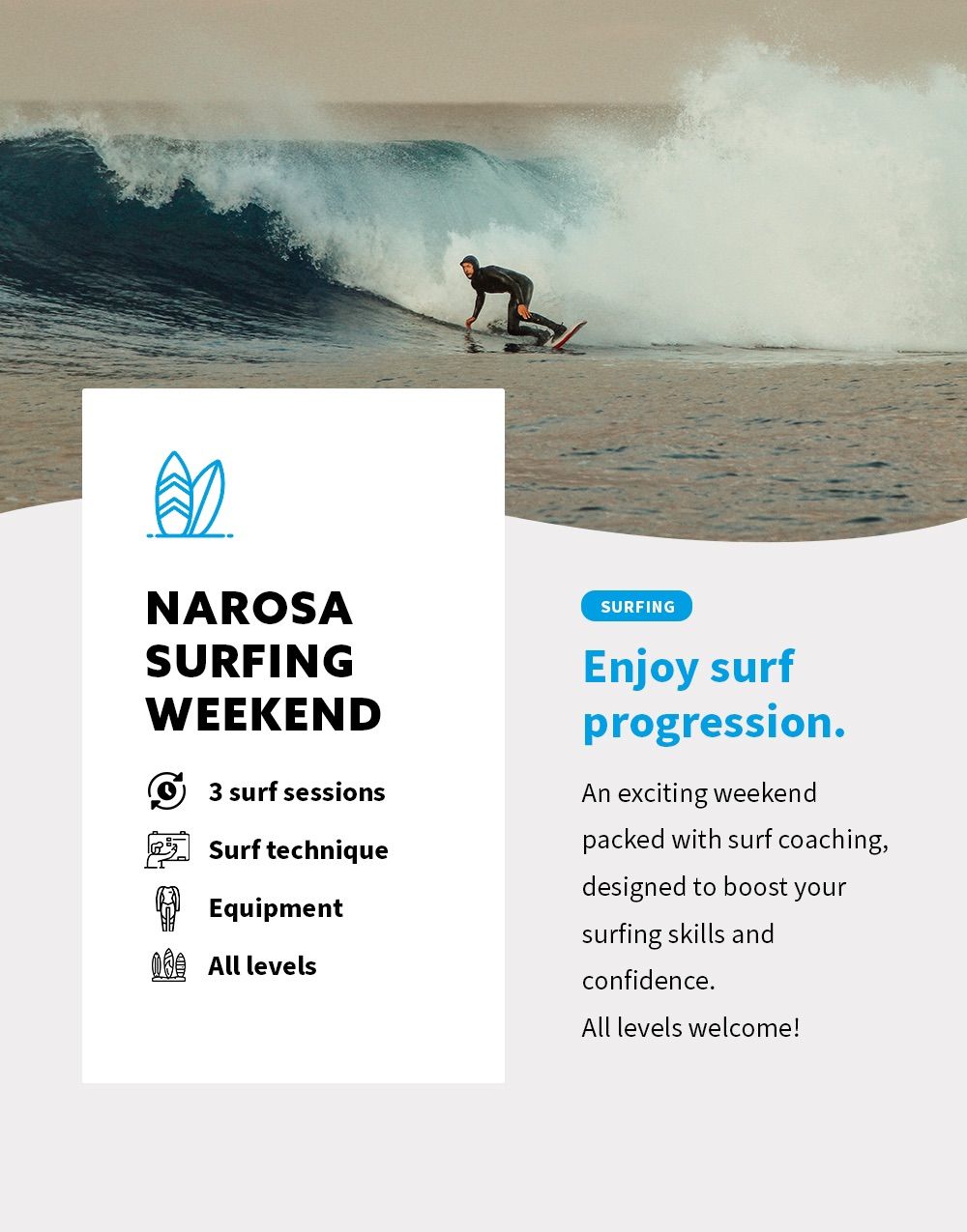 Narosa Surf Weekend 