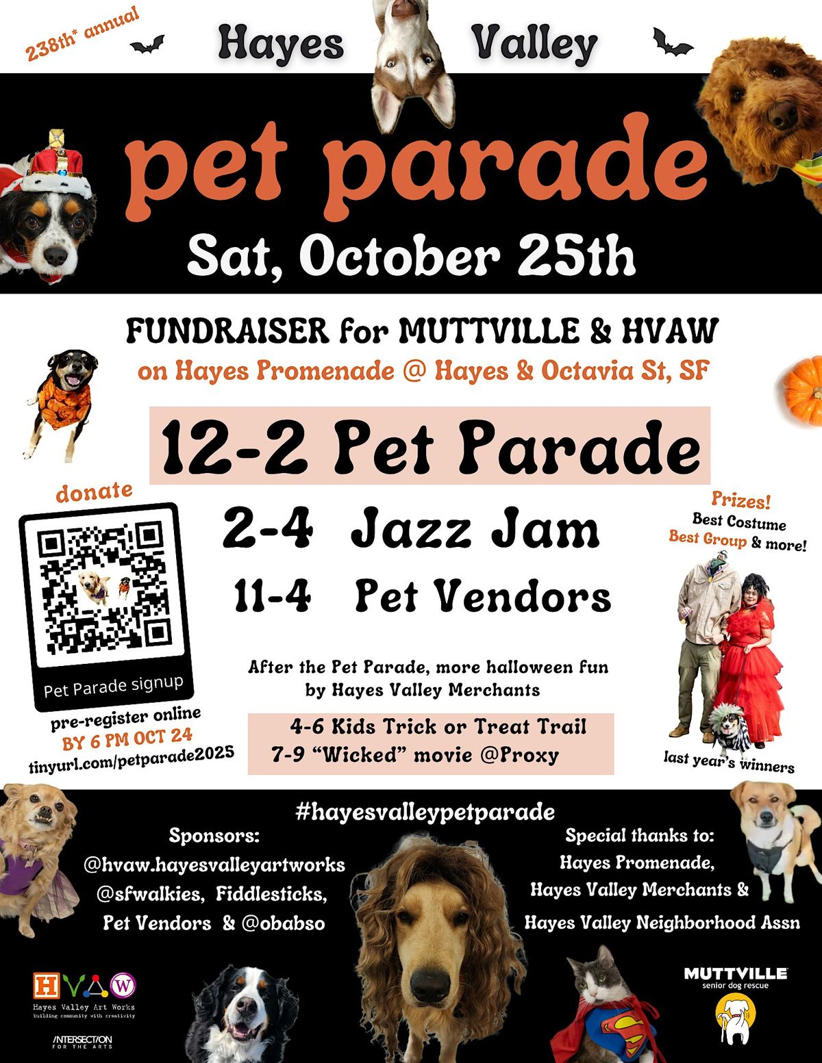Hayes Valley Pet Parade and Jazz Jam!