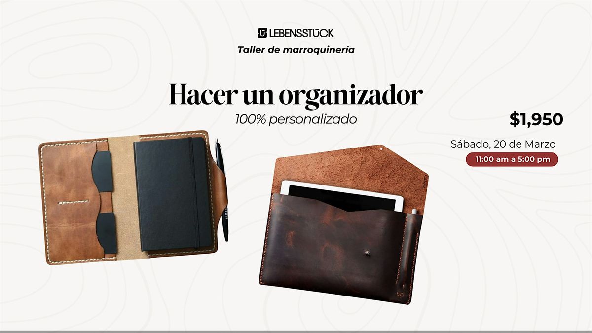 Hacer un organizador