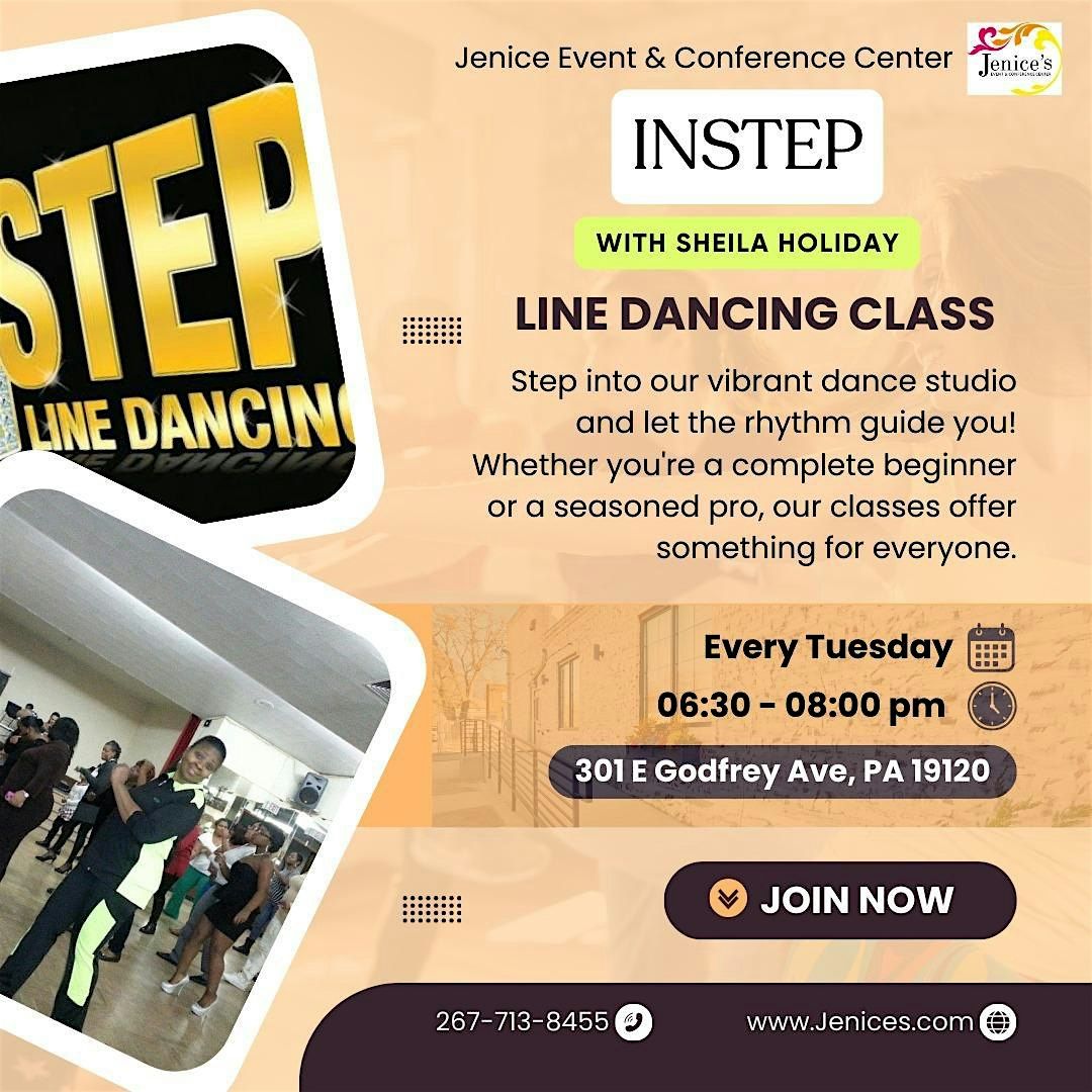 INSTEP with Sheila Holiday \u2013 Line Dancing Class