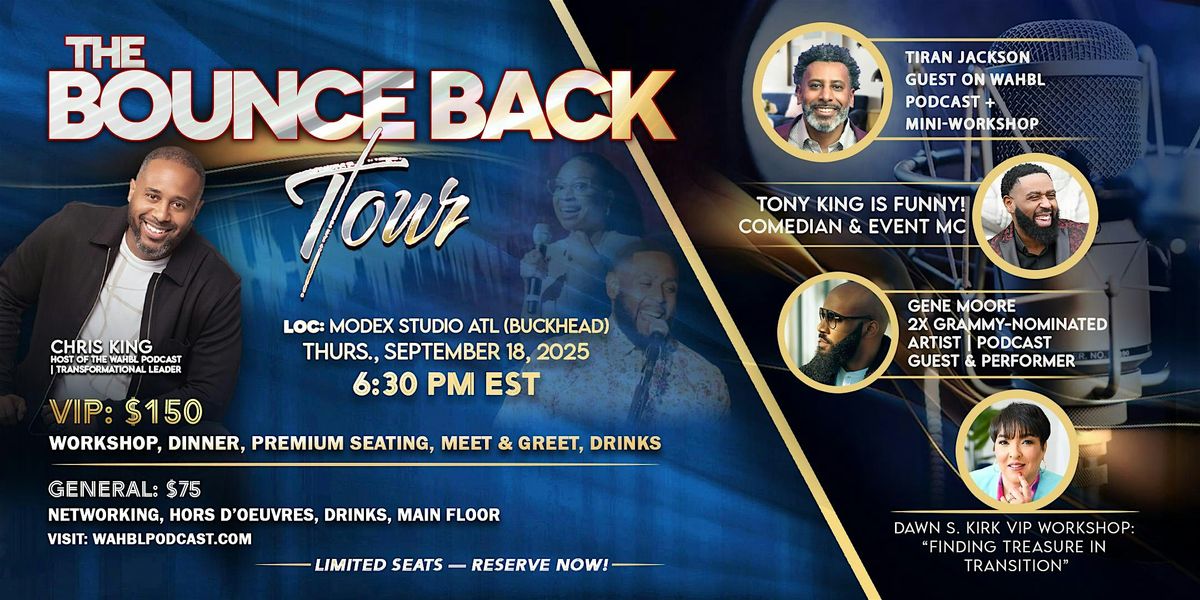 The Bounce Back Tour: From Trials to Triumph