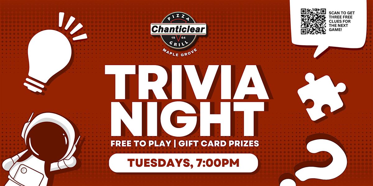 Trivia Night at Chanticlear Pizza