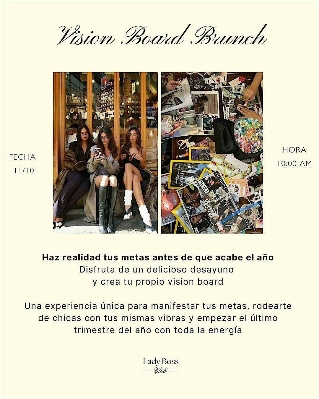 Vision Board Brunch Barcelona \u2728