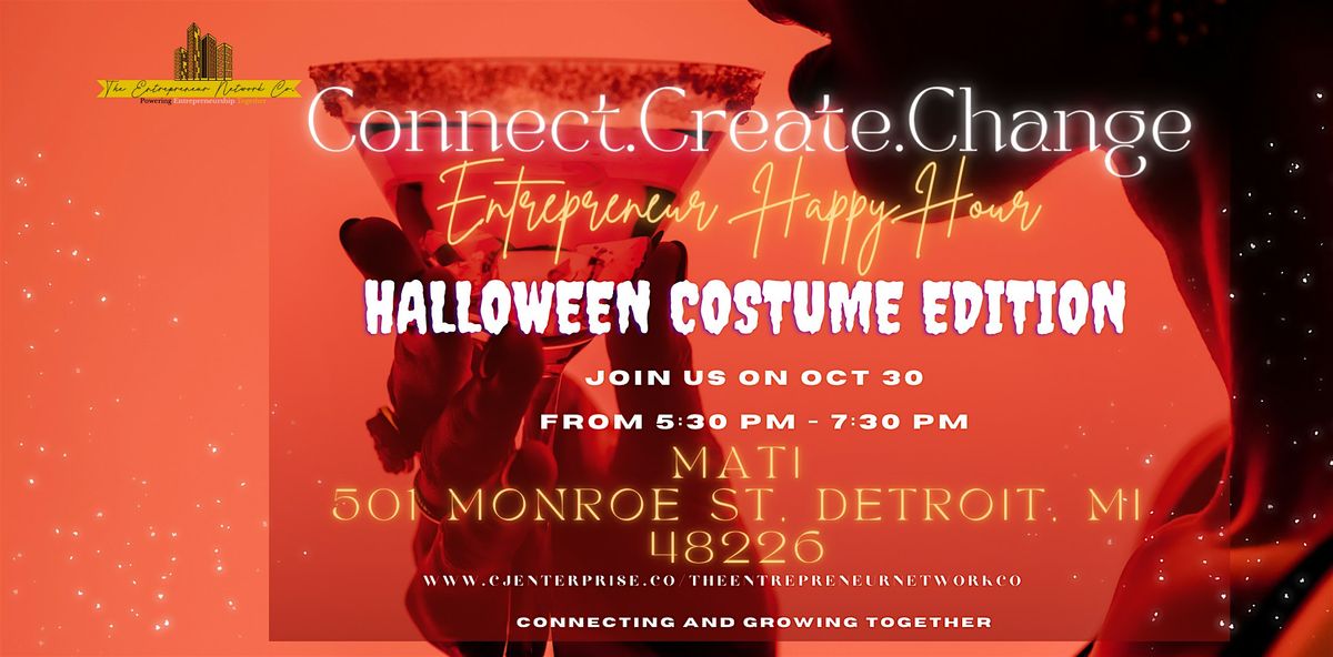 TENco Detroit Happy Hour: Halloween Costume Edition at MATI