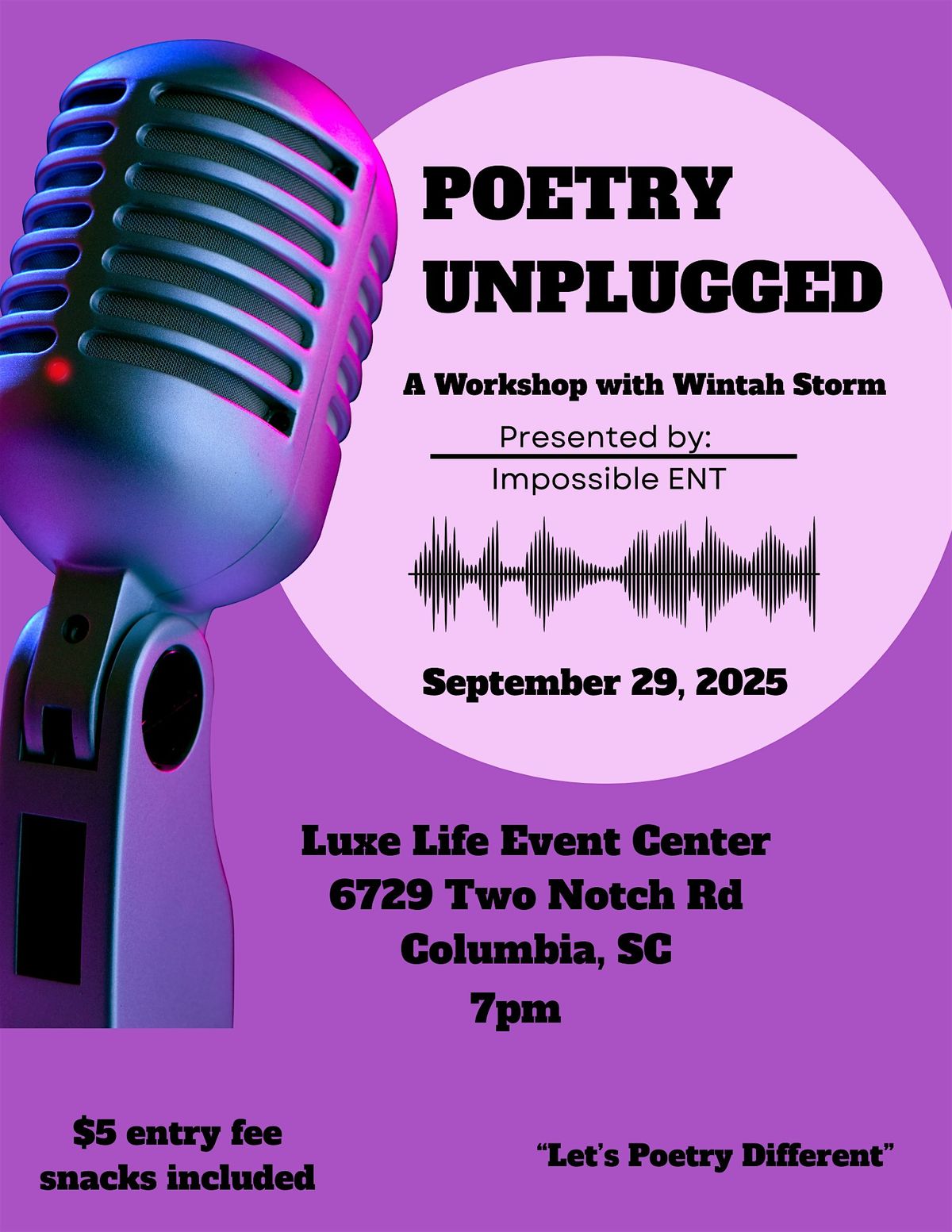 Poetry Unplugged