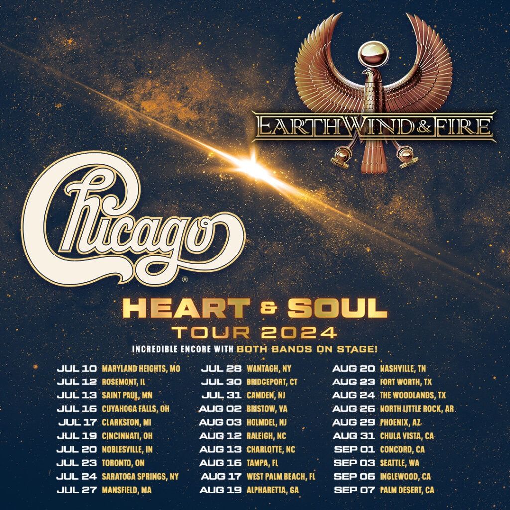 Earth Wind and Fire and Chicago
