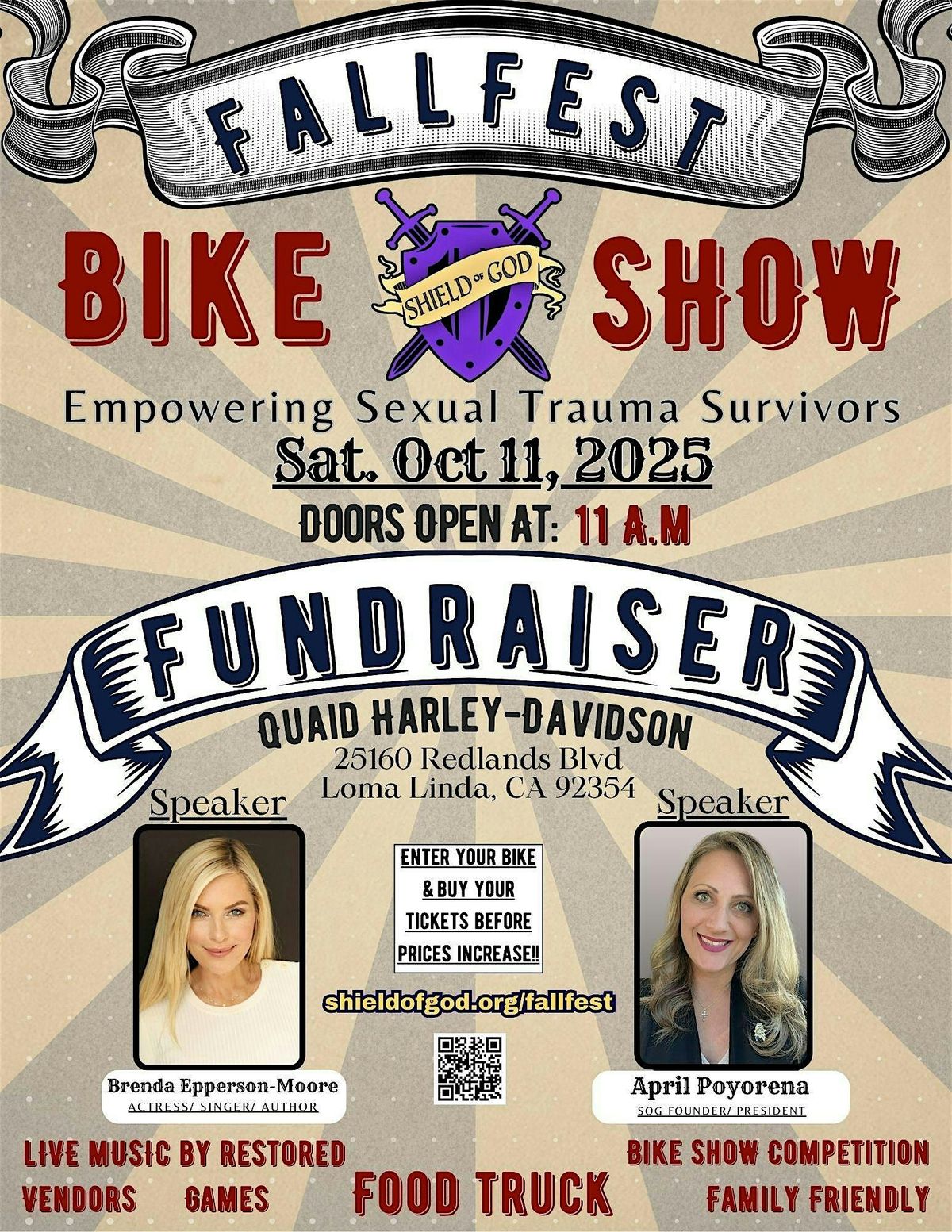 2025 Fall Fest Bike Show Fundraiser