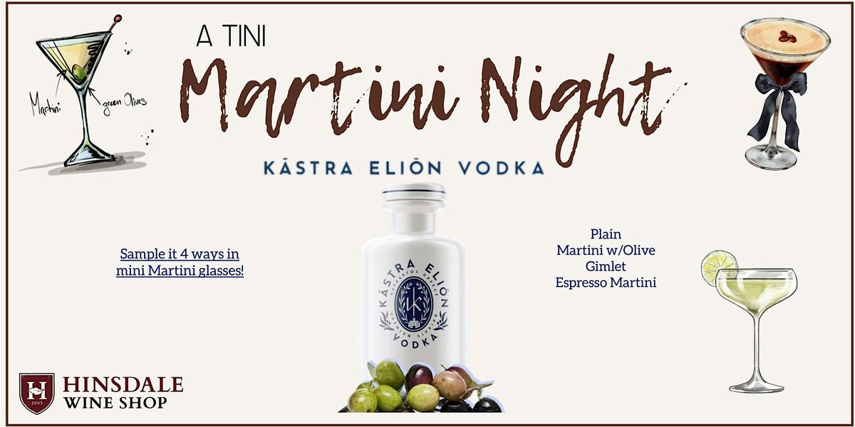 Tini Martinis - Vodka Tasting feat. Kastra Elion