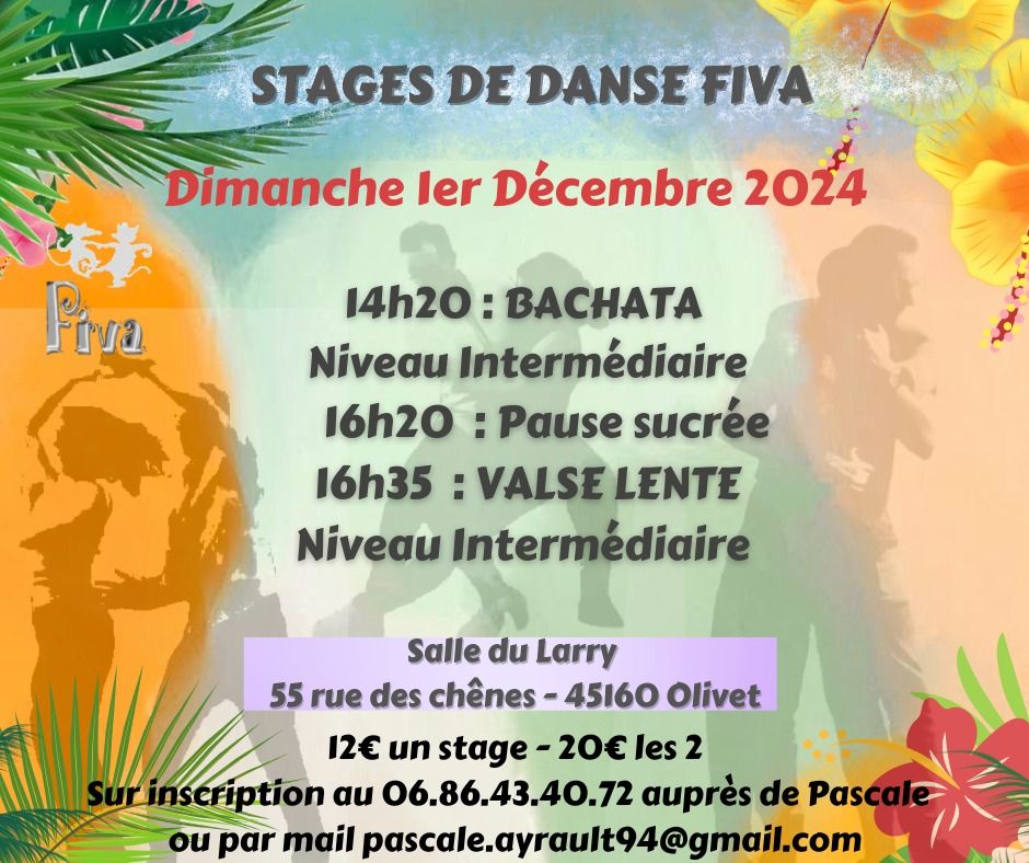 FIVA - La danse sympa - vous fait danser Dimanche 1er D\u00e9cembre 2024