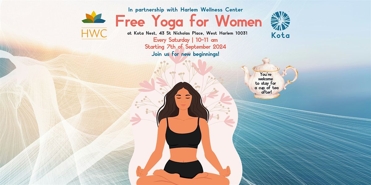 Free Yoga for Women in West Harlem every Saturday