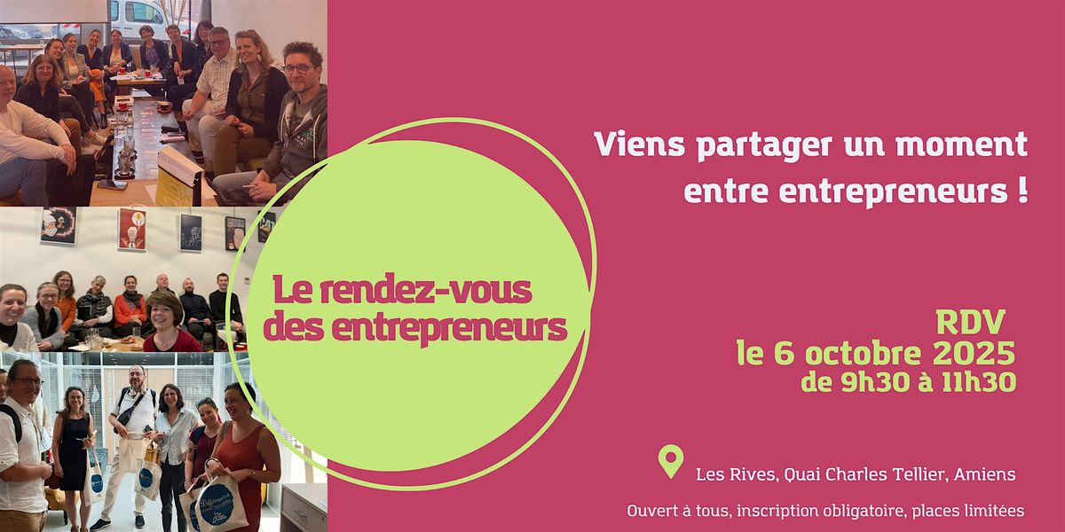 Rendez-vous des entrepreneurs - octobre 2025- 1