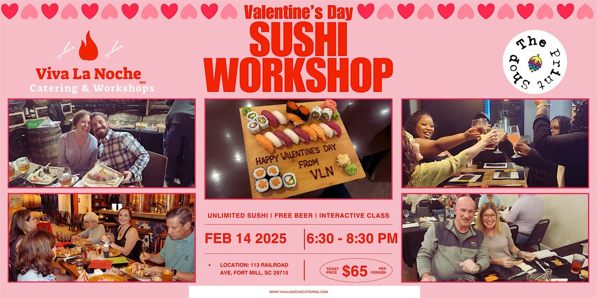 Valentine's Day Sushi Workshop