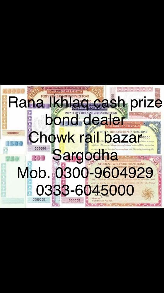 Draw of National prize bond of(1500) rupees. 