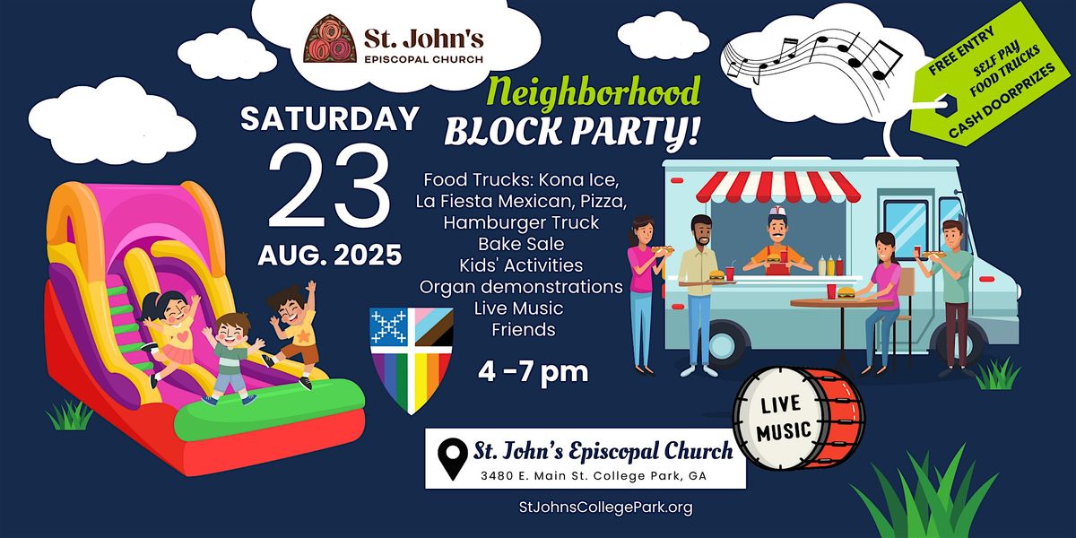 St. John's Neighborhood Block Party!