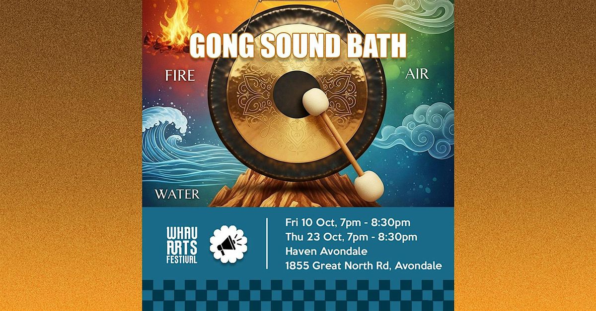 Gong Sound Bath
