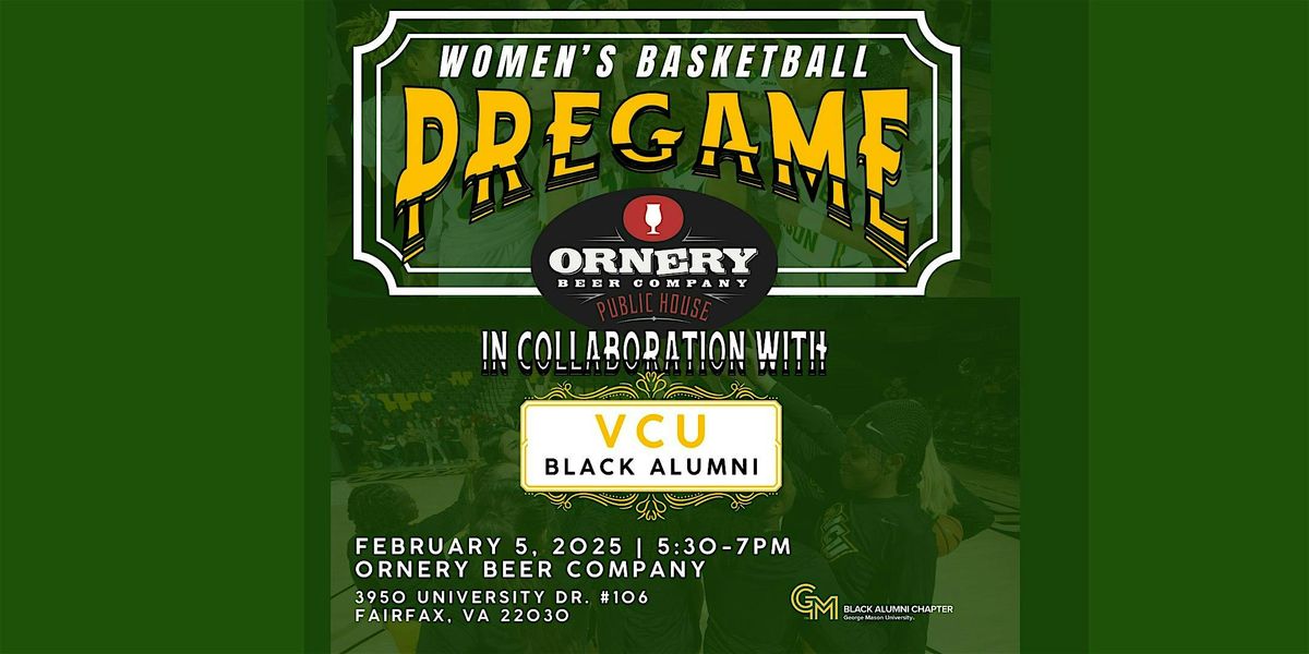 Homecoming Kick-Off: Pregame with GMU x VCU Black Alumni