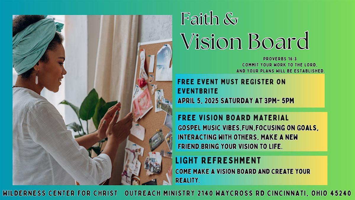 Faith with Vision (Vision Board Event)