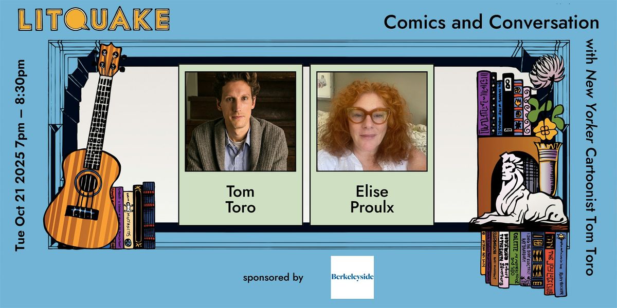 Comics and Conversation with New Yorker Cartoonist Tom Toro