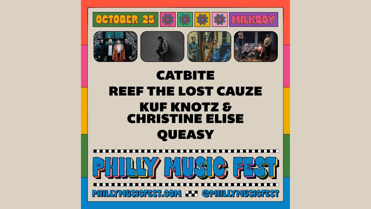 Philly Music Fest: Catbite & more at MilkBoy 10.25.24