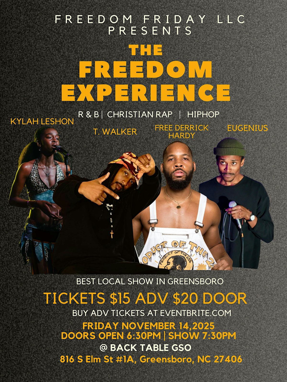 Freedom Friday Presents: The Freedom Experience