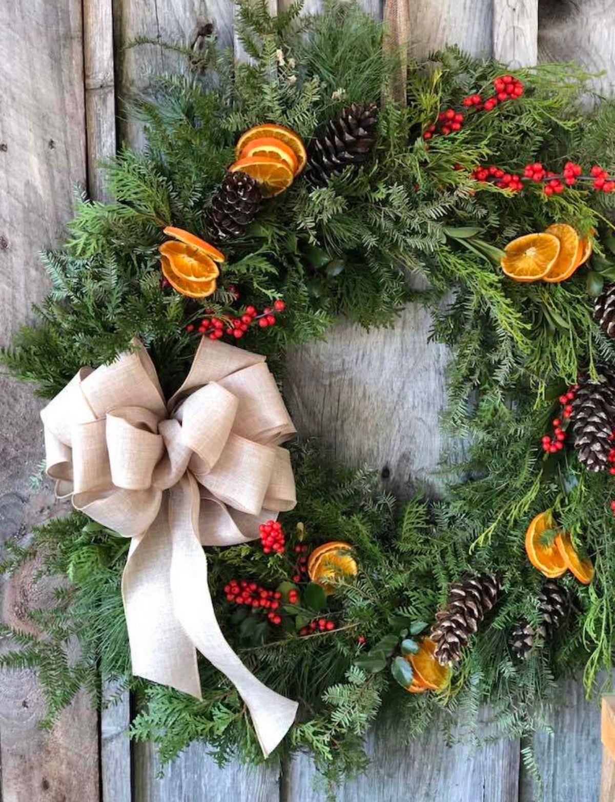 OPEN AIR WINTER WREATH WORKSHOP