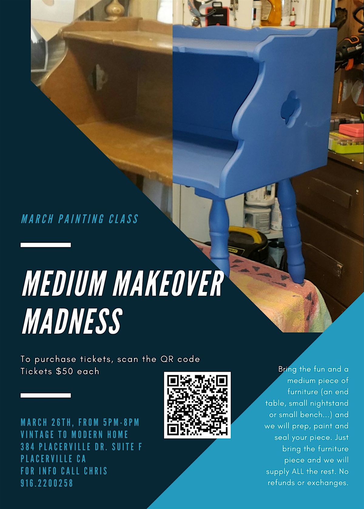 Medium Makeover Madness, BYO Medium Furniture Piece