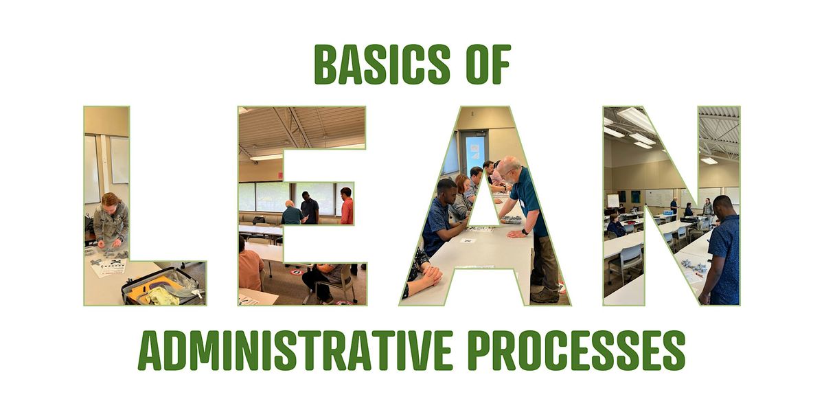 Lean Admin Process LEAN 101- Basics Of Lean Administrative Processes | Impact WA & Cowlitz ...
