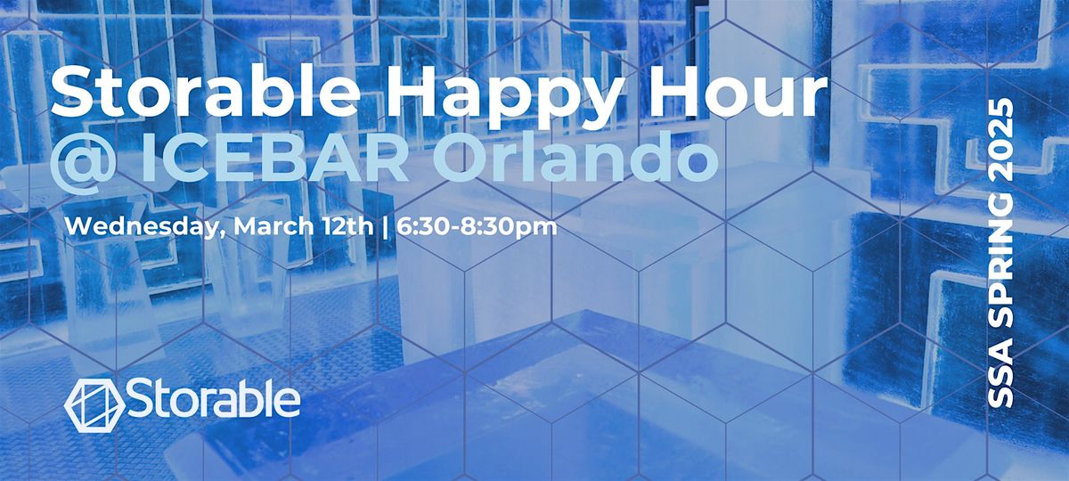 Storable Happy Hour @ ICEBAR Orlando