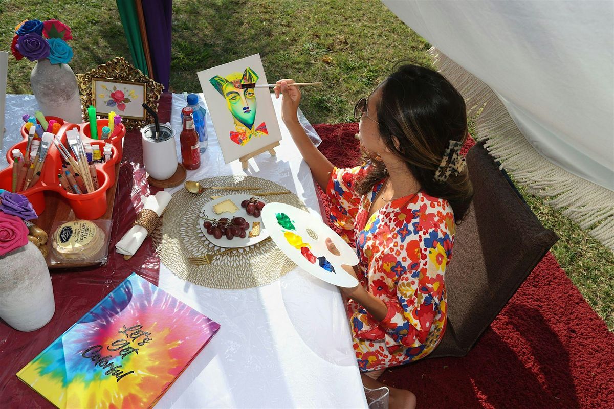 Sip n Paint Picnic for up to EIGHT