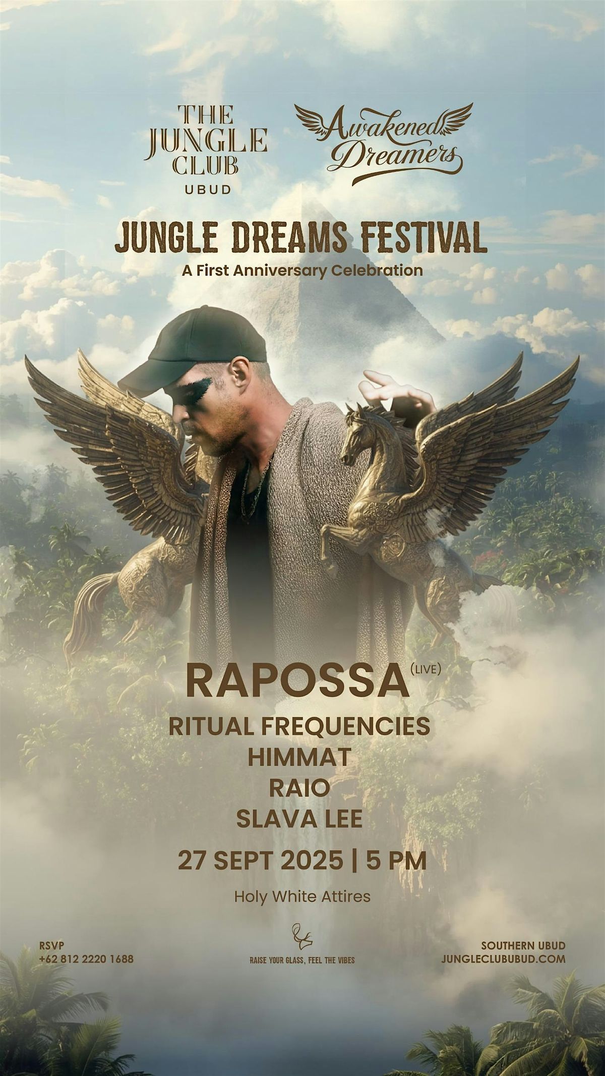 Awakened Dreamers Festival: RAPOSSA [Live] at The Jungle Club \u2013 1 Year