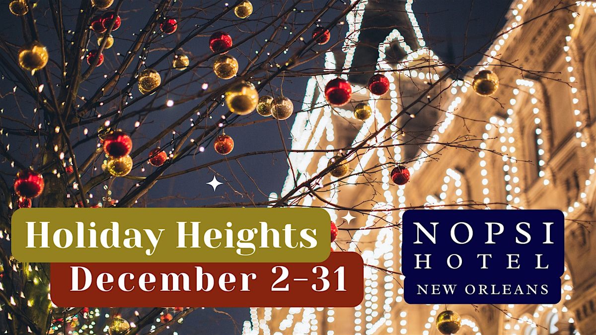 HOLIDAY HEIGHTS: The Ultimate  Rooftop Christmas Pop Up