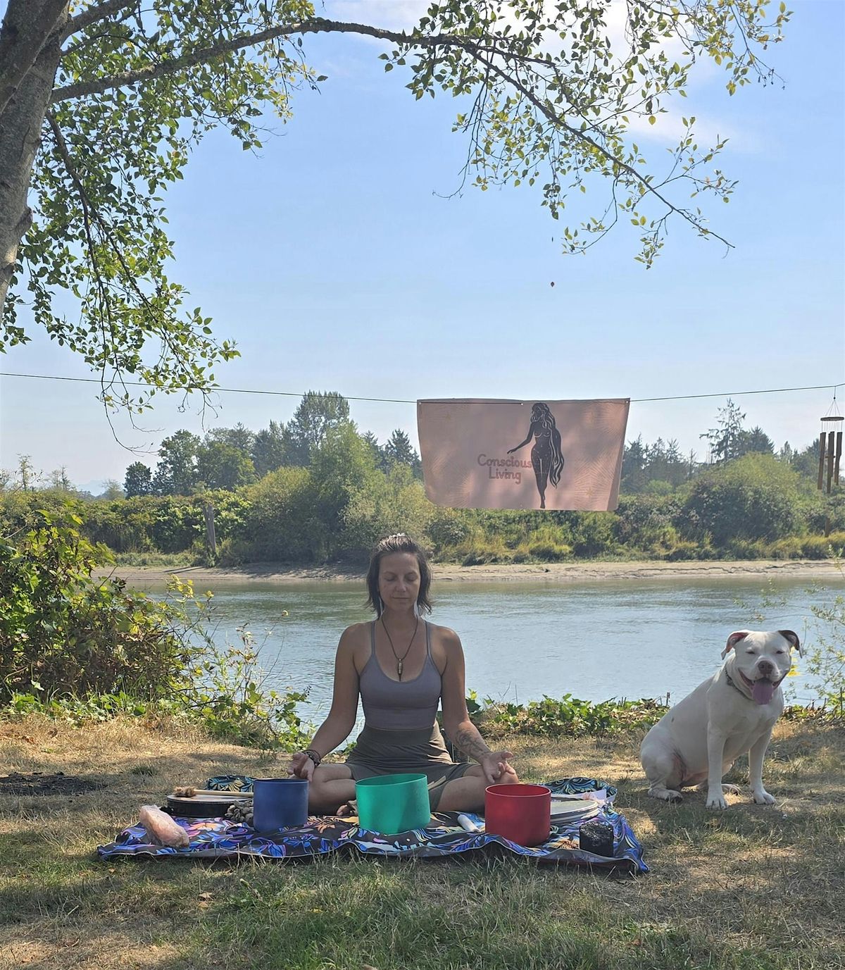 Nature Sound Bath + Intuitive Card Pull