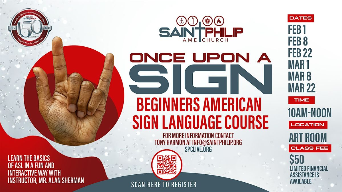 Once Upon A Sign  - Beginners Sign Language Course