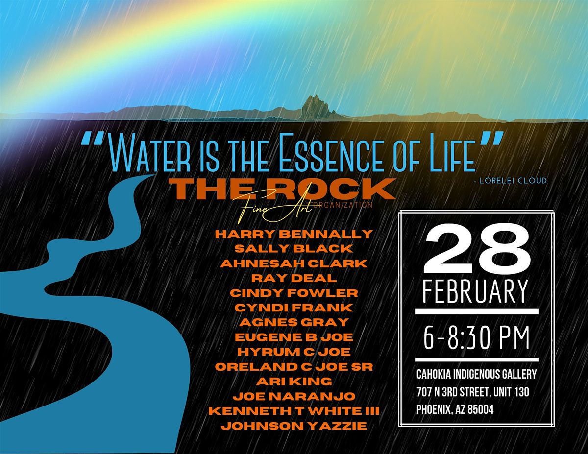 "Water is the Essence of Life" Art Exhibition by The Rock Fine Art Org