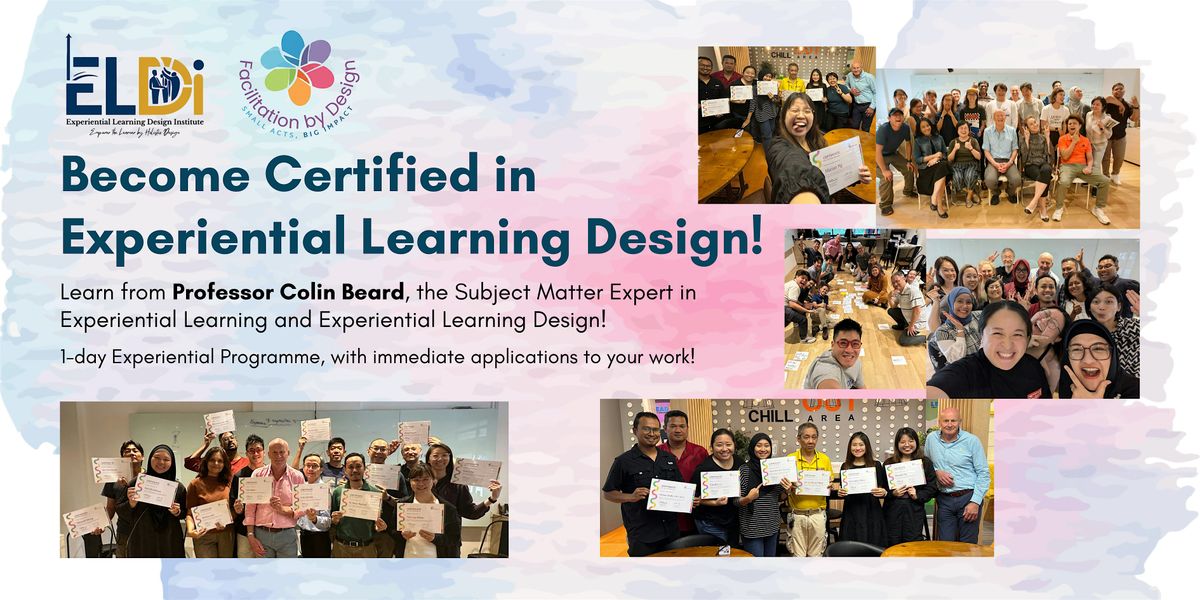[Singapore] Experiential Learning Design Certification Level #1