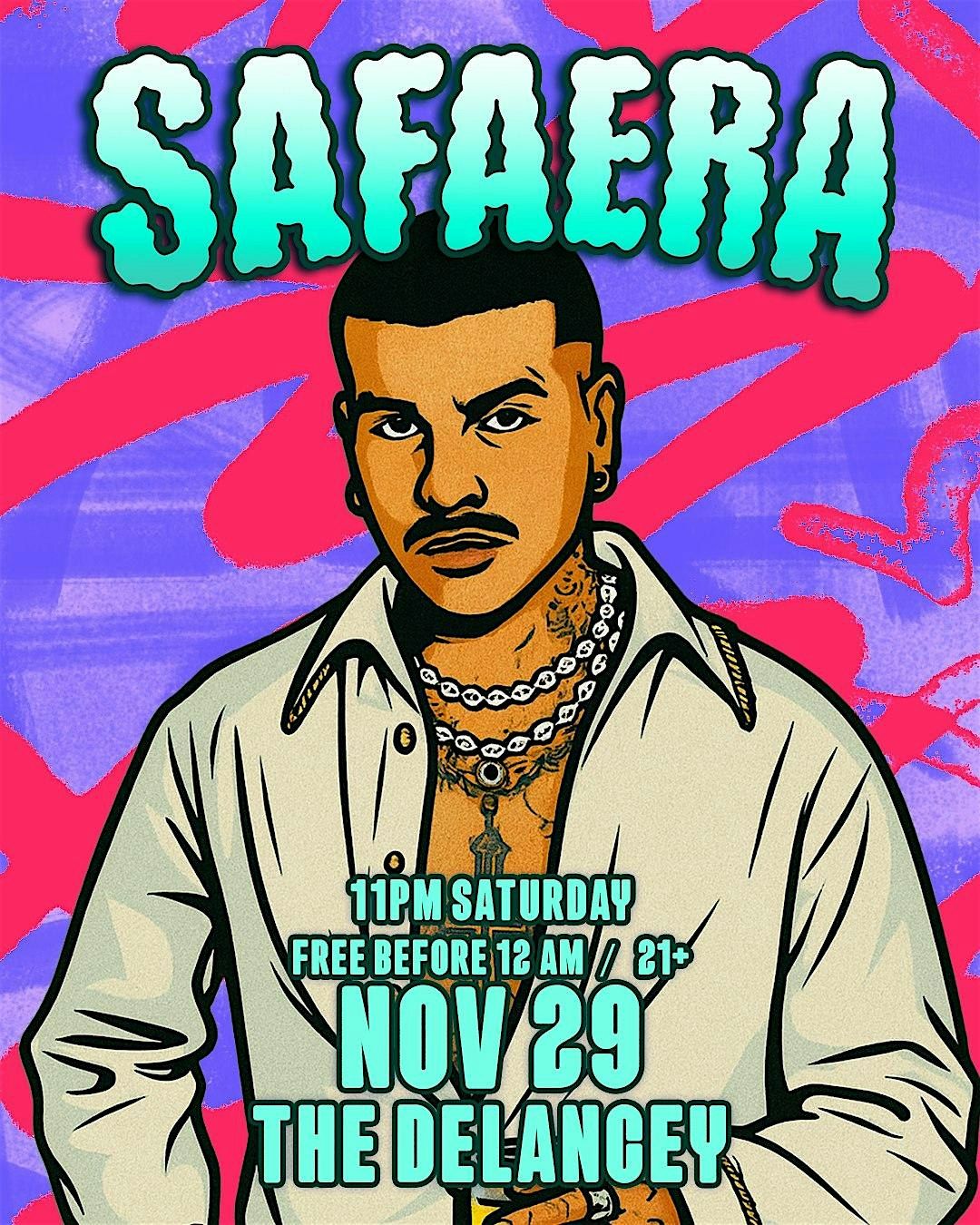 Safaera SATURDAYS @The Delancey