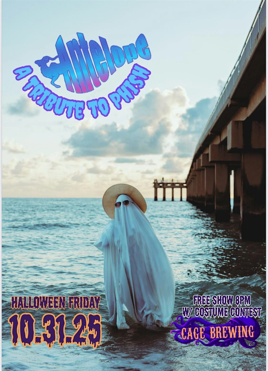 FREE: Halloween Night ft. ANTELOPE | FRI OCT 31 | Cage Brewing, St. Pete