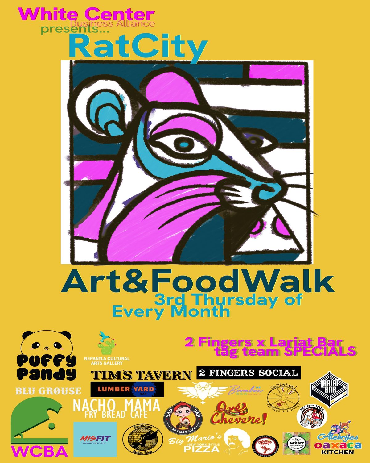 Rat City Art & Food Walk