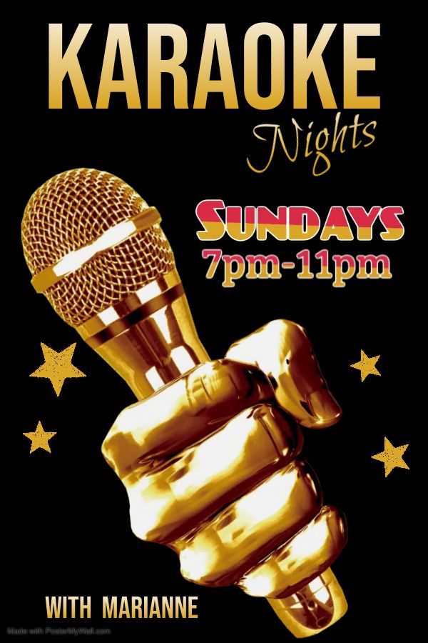 1ST SUNDAY OF EVERY MONTH KARAOKE STARTING OCT 6th