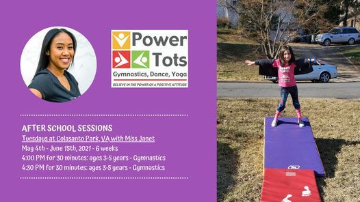 Power Tots at Colasanto Park on Tuesdays!