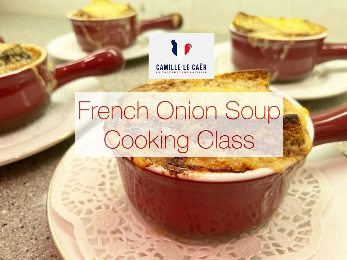 French Onion Soup cooking class