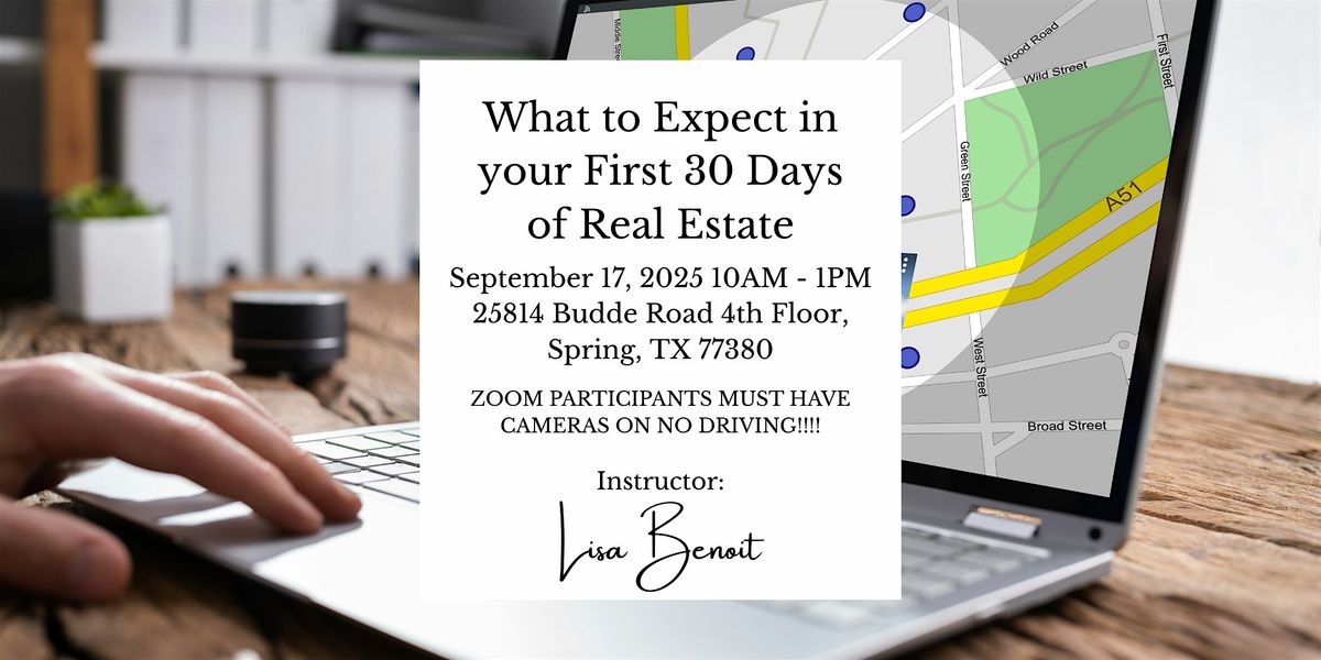 What to Expect in your First 30 Days of Real Estate